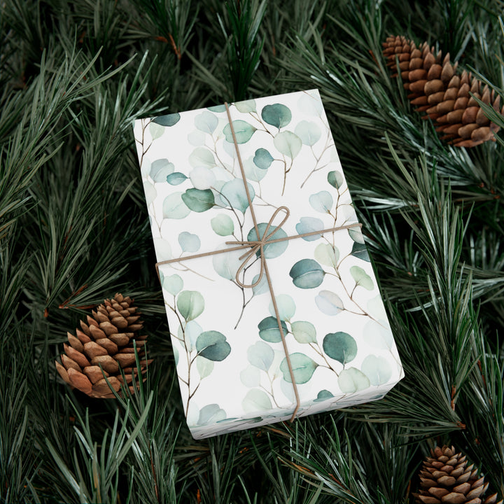 Elegant Botanical Gift Wrap Papers - Eco-Friendly Floral Design for All Occasions