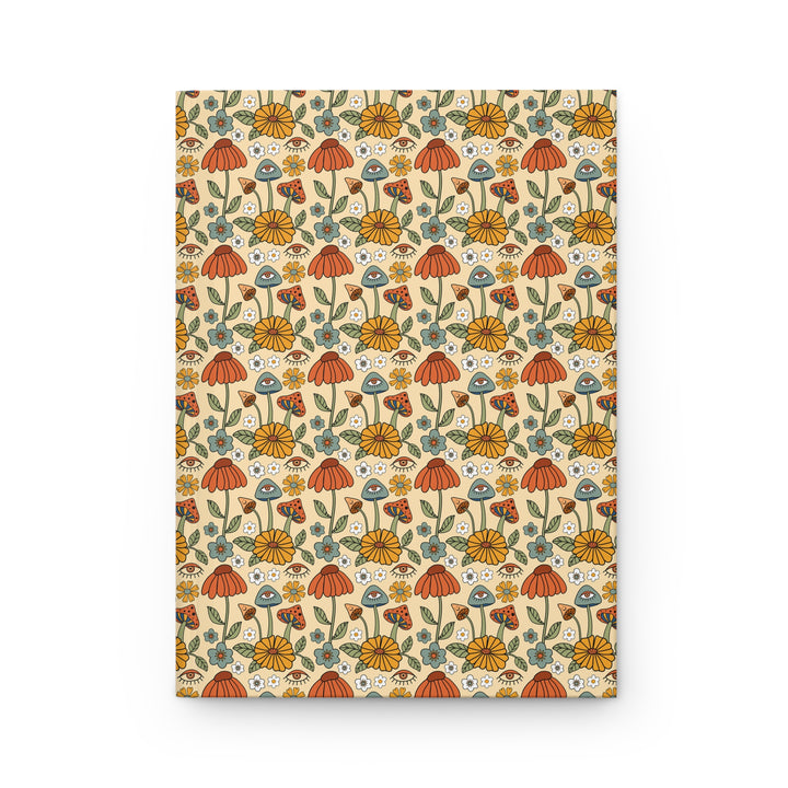 Floral Hardcover Journal - Matte Finish for Creative Minds