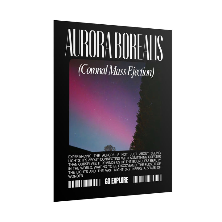 Aurora Borealis Rolled Poster - Explore the Beauty of the Night Sky - Perfect for Kids Room, Space Exploration, and Star Gazing