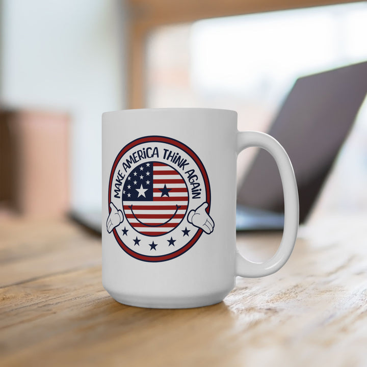 Patriotic Ceramic Mug - "Make America Great Again" Design - 11oz or 15oz