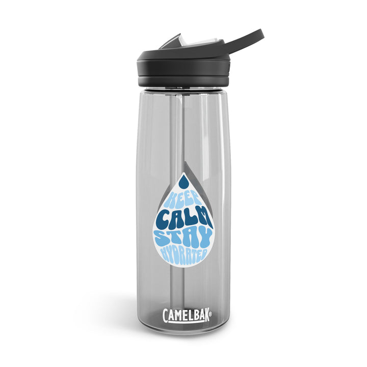 Keep Calm Stay Hydrated Water Bottle | 20oz/25oz CamelBak Eddy® | Fitness Gear, Eco-Friendly Hydration, Gym Essential, Summer Accessory,