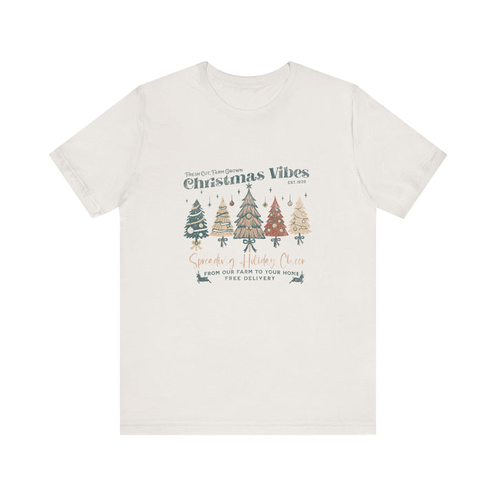 Christmas Vibes Unisex Tee, Holiday Gift, Casual Wear, Family Gathering, Winter Celebration, Unique Christmas Shirt