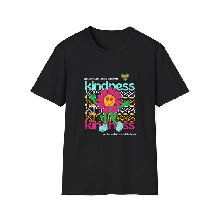 Kindness Floral Unisex Softstyle T-Shirt | Spread Positivity & Love