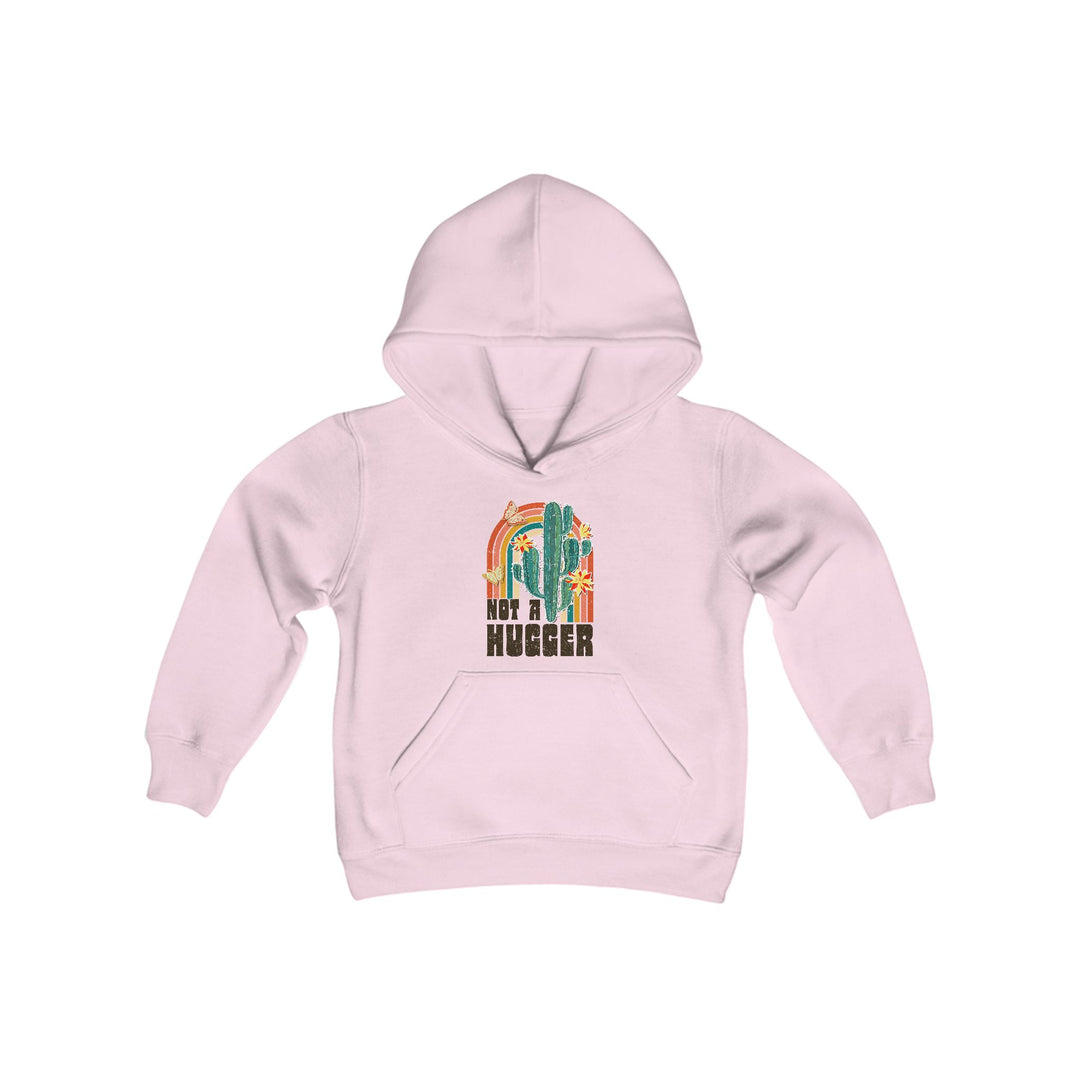 Youth Cactus Rainbow Hoodie - Not a Hugger