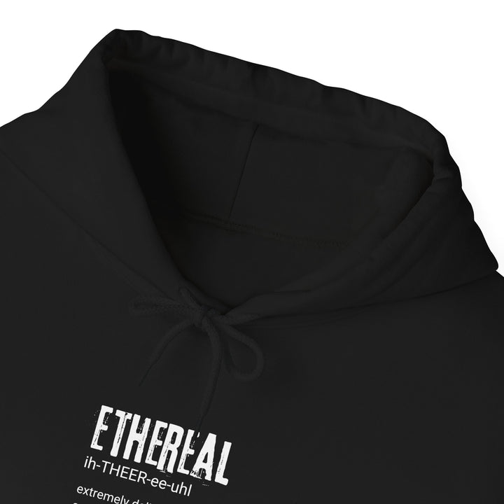 Ethereal Unisex Heavy Blend™ Hoodie, Cozy Sweatshirt, Gift for Her, Perfect for Fall, Inspirational Apparel, Trendy Layering Piece