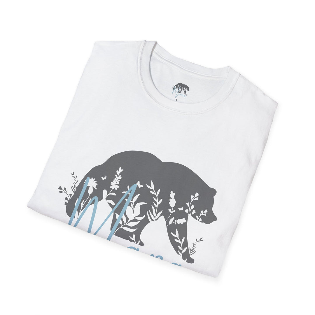 Mama Bear Blue T-Shirt