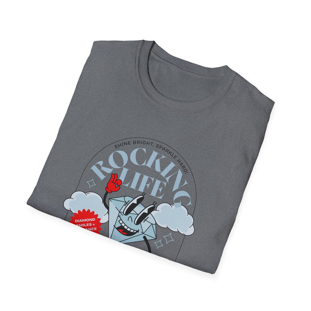 Rocking Life Unisex T-Shirt, Fun Retro Tee, Gift for Music Lovers, Perfect for Casual Days, Great for Festivals, Summertime Style