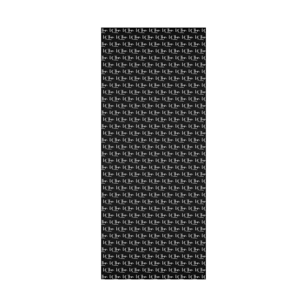 Chic Gift Wrap Papers, Let Them Design, Elegant Wrapping Paper, Black and White Gift Wrap, Modern Aesthetic for Holidays, Parties, Events