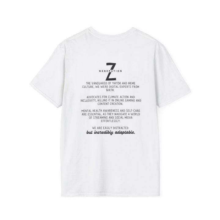 Digital Expert Softstyle T-Shirt - Climate Action & Inclusivity Advocate Tee Funny - Ideal for TikTok, Meme Culture, Online Gaming