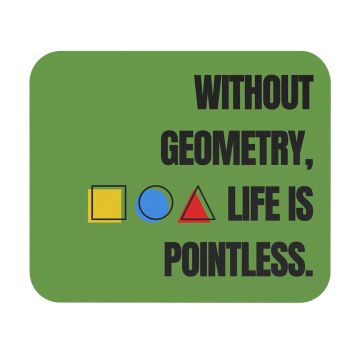 Geometry Mouse Pad, Cute Office Decor, Math Lover Gift, Educational Desk Mat, Funny Computer Accessories, Teacher Appreciation