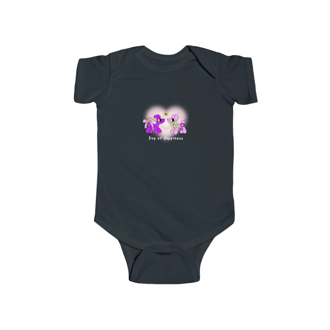Adorable Infant Bodysuit - Cute Baby Clothing Newborn Gift Shower Toddler Outfit Birthday Celebration - Black / NB
