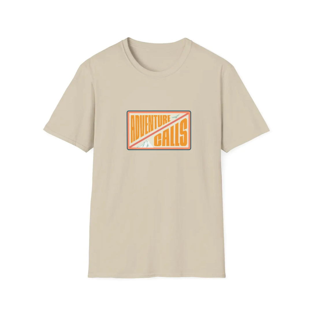 Adventure Calls T-Shirt Perfect for Outdoor Enthusiasts Summer Vibes Camping Trips Gifts Adventurers Nature Lovers Tee