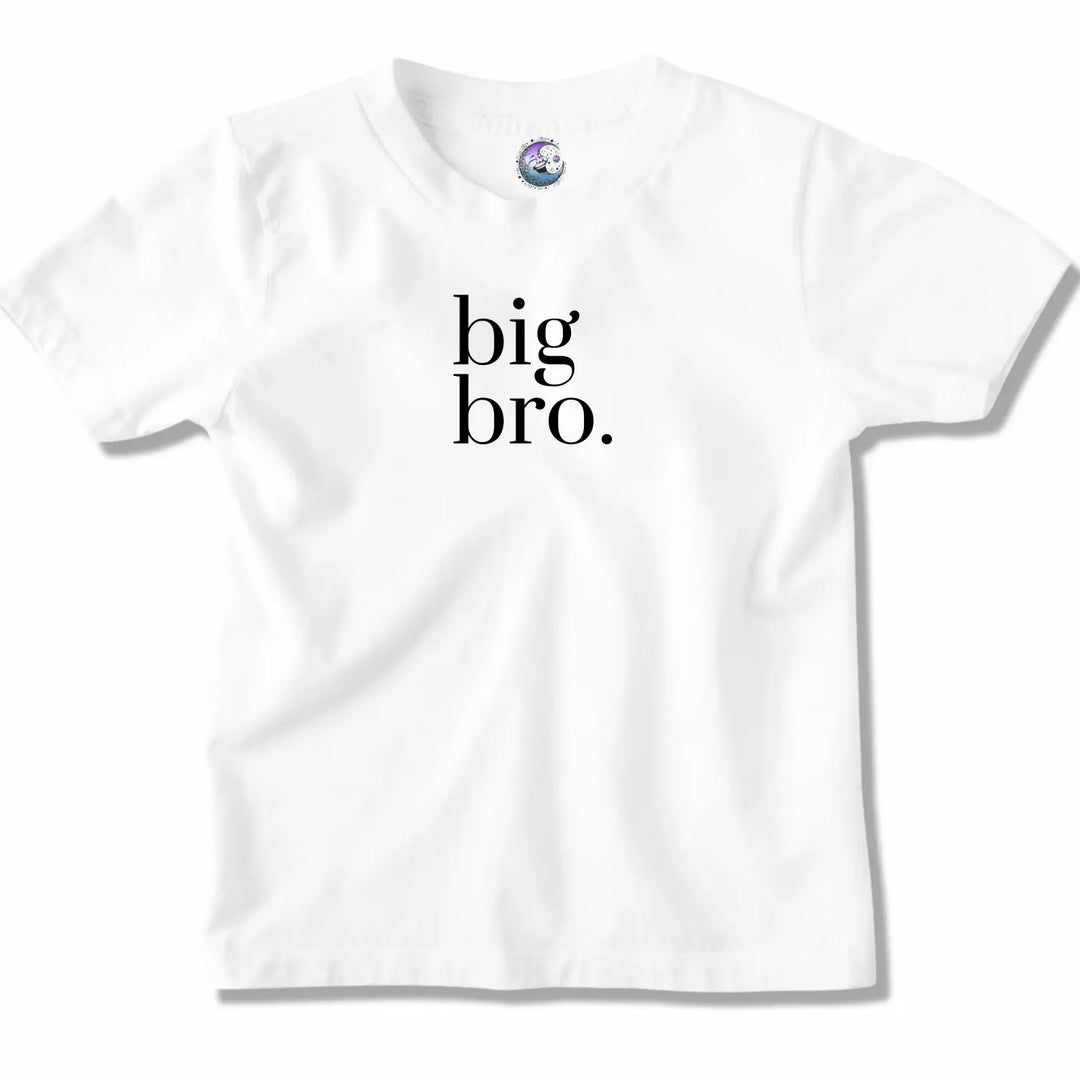 Big Brother Toddler Tee Cute Sibling Shirt Gift Birthday Outfit Bro Family Celebration Wear - Kids clothes