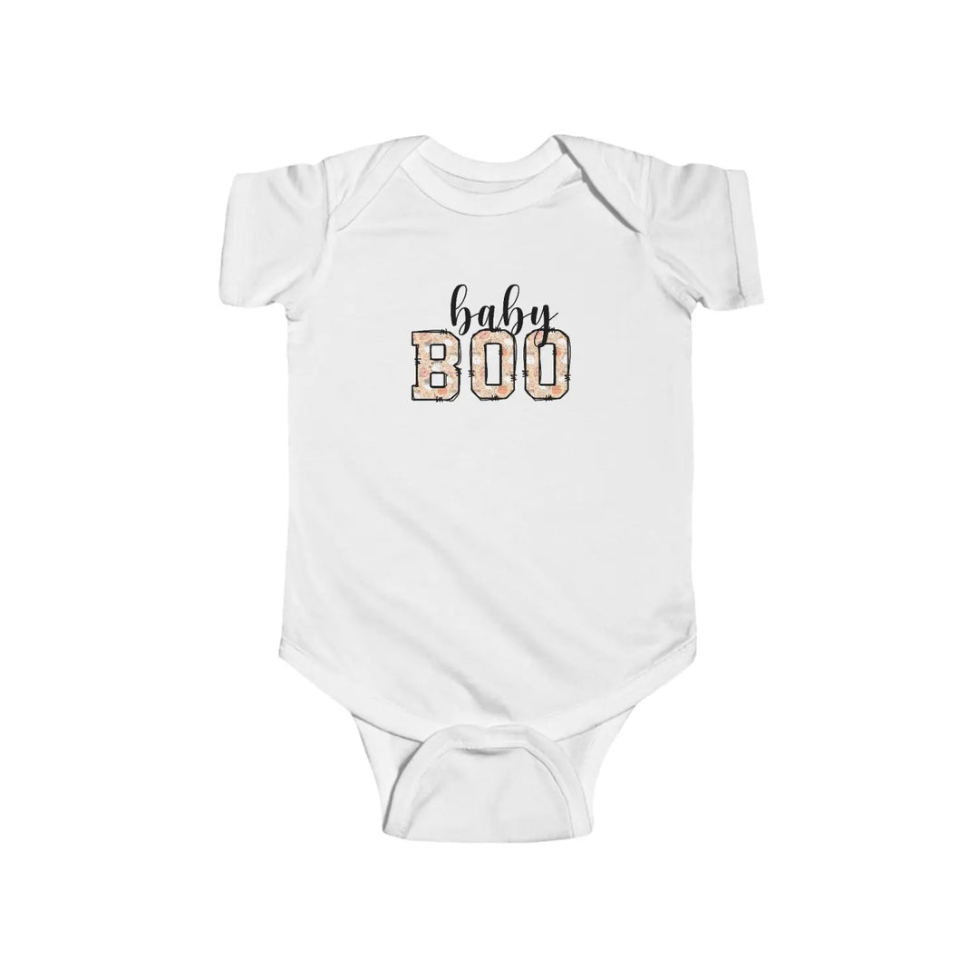 Boo Baby Bodysuit - Adorable Halloween Infant Outfit for Celebrations Newborn Gift Trick-or-Treat Cute Shower Costume
