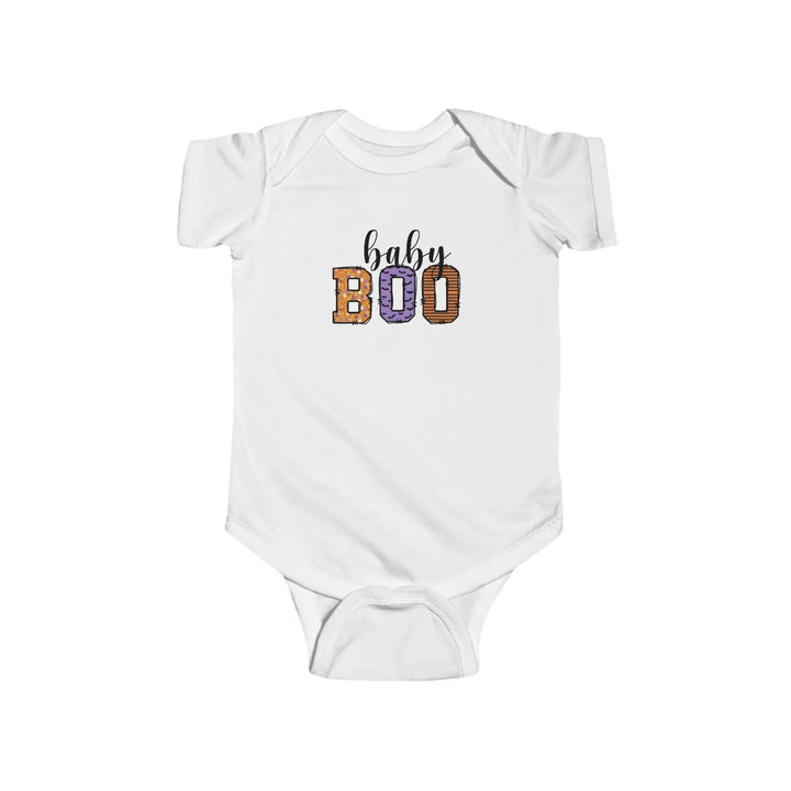 Boo Baby Bodysuit - Adorable Halloween Infant Outfit for Celebrations Newborn Gift Trick-or-Treat Cute Shower Costume