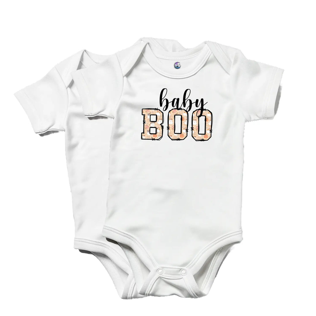 Boo Baby Bodysuit - Adorable Halloween Infant Outfit for Celebrations Newborn Gift Trick-or-Treat Cute Shower Costume