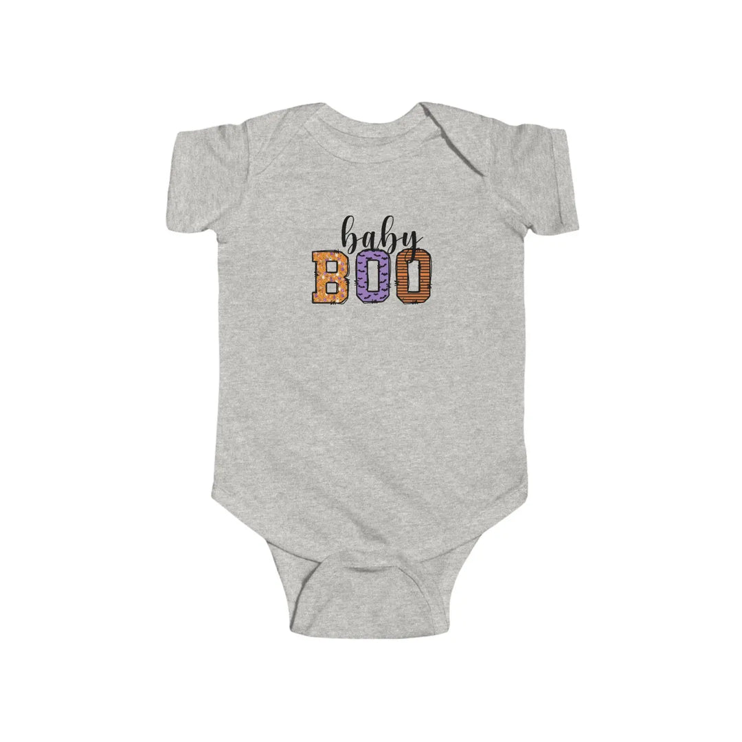 Boo Baby Bodysuit - Adorable Halloween Infant Outfit for Celebrations Newborn Gift Trick-or-Treat Cute Shower Costume