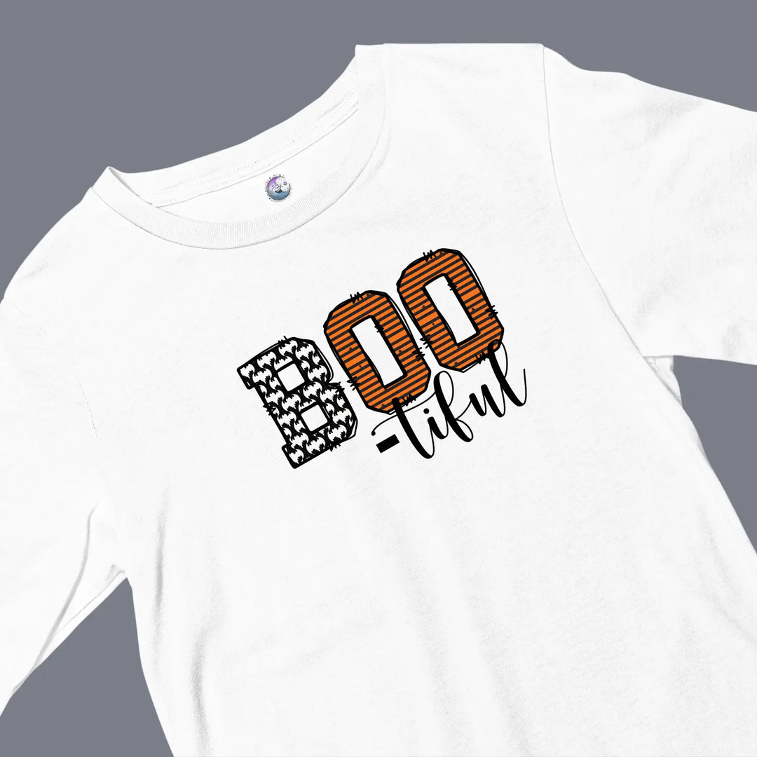 Boo-tiful Halloween Unisex Softstyle T-Shirt | Spooky Vibes Casual Wear Fall Celebrations Costumes Gift Idea
