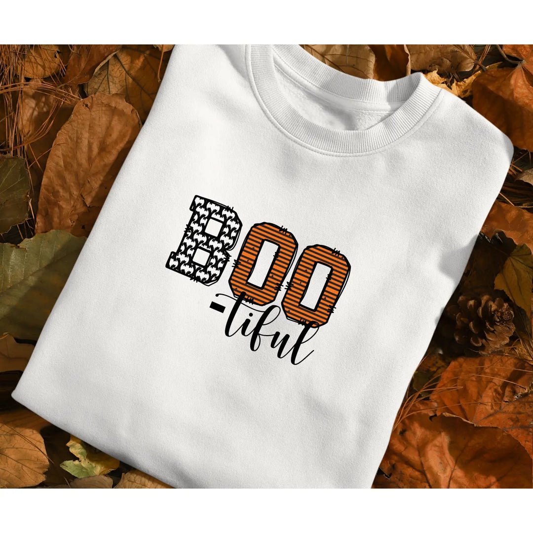 Boo-tiful Halloween Unisex Softstyle T-Shirt | Spooky Vibes Casual Wear Fall Celebrations Costumes Gift Idea