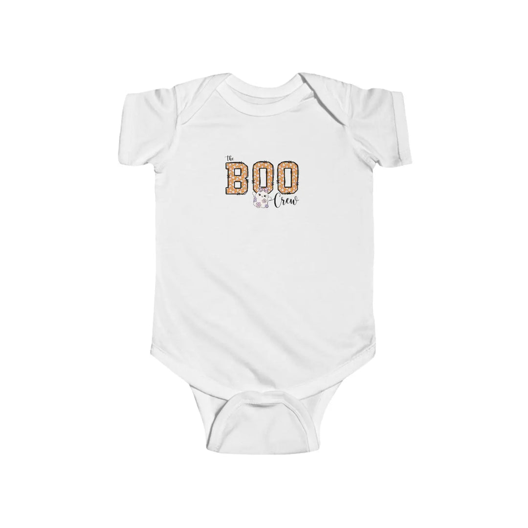 Boo-tiful Infant Bodysuit for Halloween Cute Baby Costume Trick or Treat Outfit Cozy Gift New Parents Fall Celebration