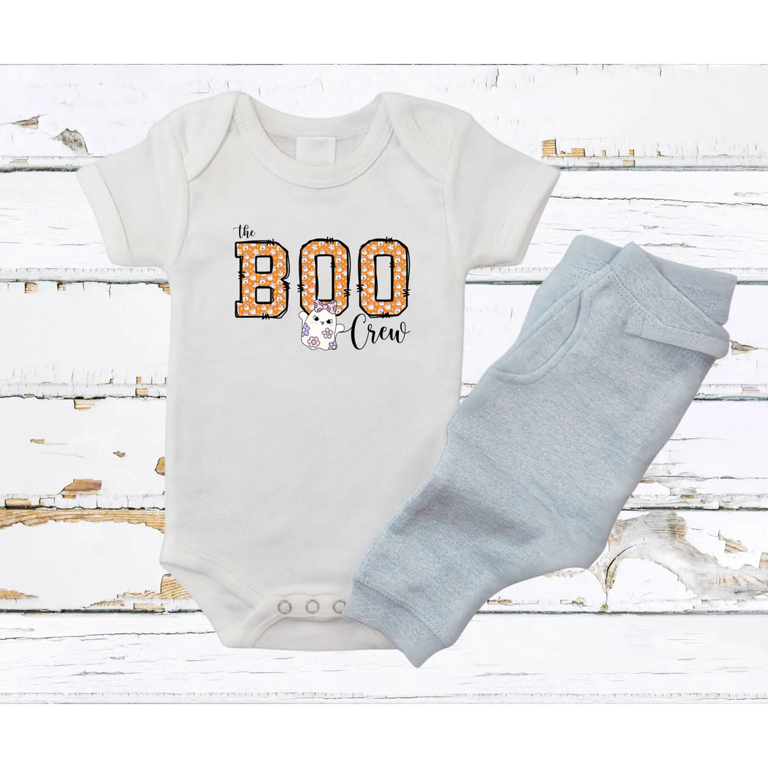 Boo-tiful Infant Bodysuit for Halloween Cute Baby Costume Trick or Treat Outfit Cozy Gift New Parents Fall Celebration