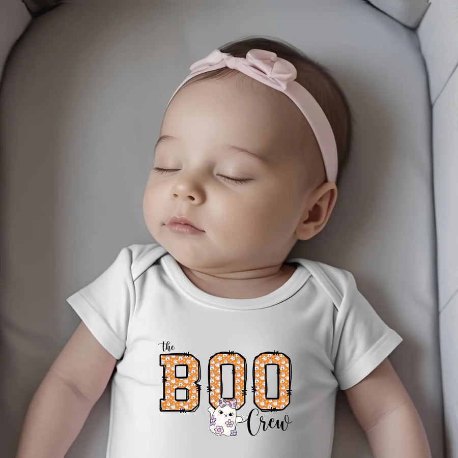 Boo-tiful Infant Bodysuit for Halloween Cute Baby Costume Trick or Treat Outfit Cozy Gift New Parents Fall Celebration