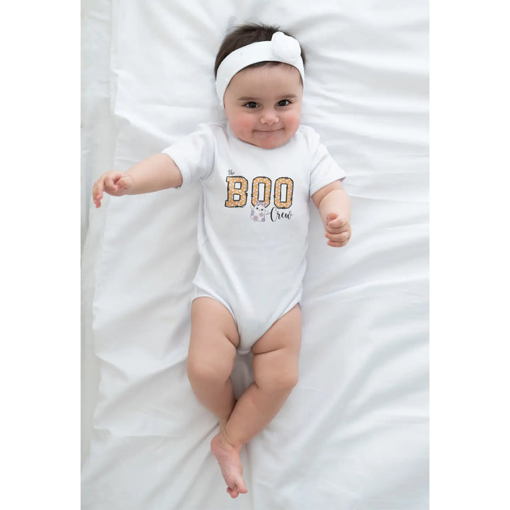 Boo-tiful Infant Bodysuit for Halloween Cute Baby Costume Trick or Treat Outfit Cozy Gift New Parents Fall Celebration