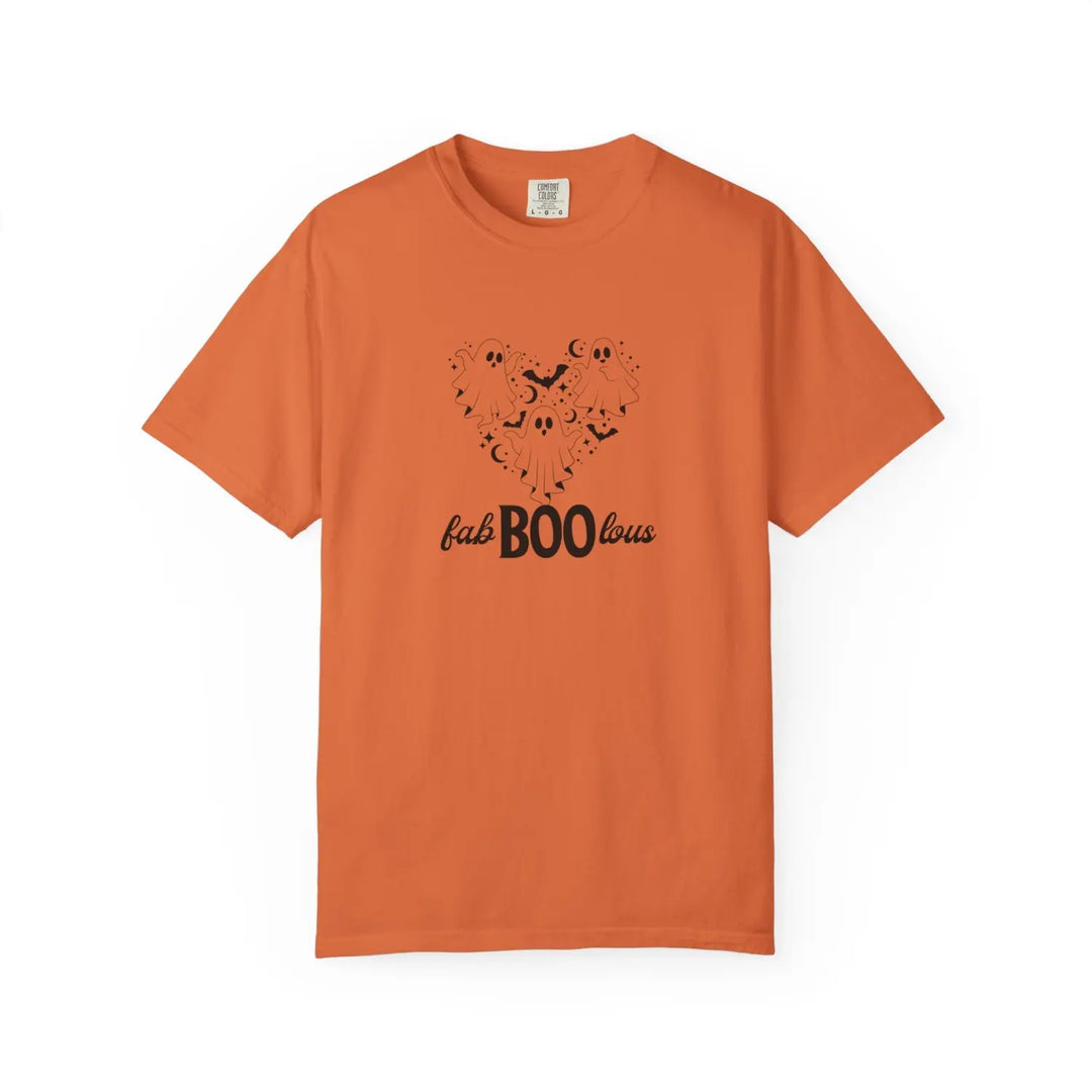 Boo tiful Unisex T Shirt Halloween Funny Fall Tee Gift for Her Spooky Vibes Fashion Casual Outfit Burnt Orange / S