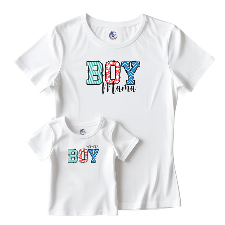 Boy Mama Women’s Softstyle Tee Colorful Graphic Mom Gift T-Shirt Proud Shirt Casual Wear Family Idea