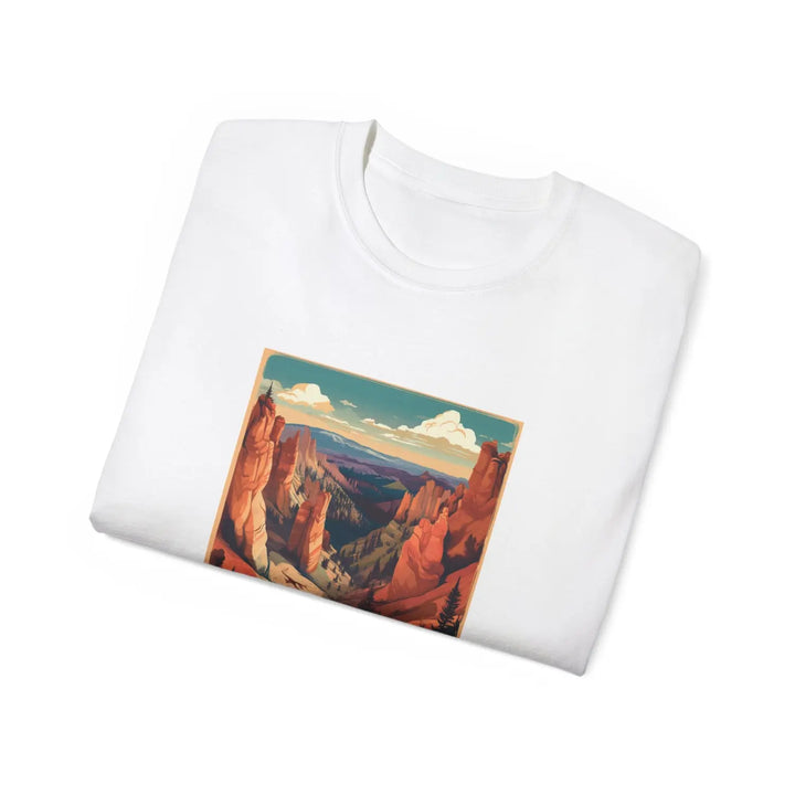 Bryce Canyon National Park Vintage Tee Nature Lover Gift Adventure Shirt Travel Souvenir Unisex T-Shirt
