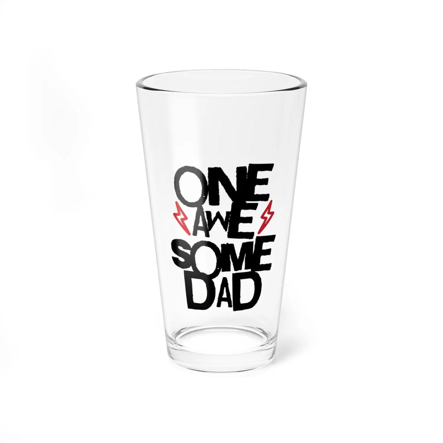 Cool Dad Mixing Glass Awesome Gift 16oz Water Barware for Father Day Birthday Everyday Use - Mug
