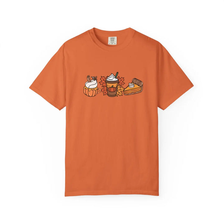 Cozy Fall T Shirt Unisex Autumn Tee Pumpkin Spice Harvest Fashion Thanksgiving Gift Seasonal Wear Burnt Orange / S
