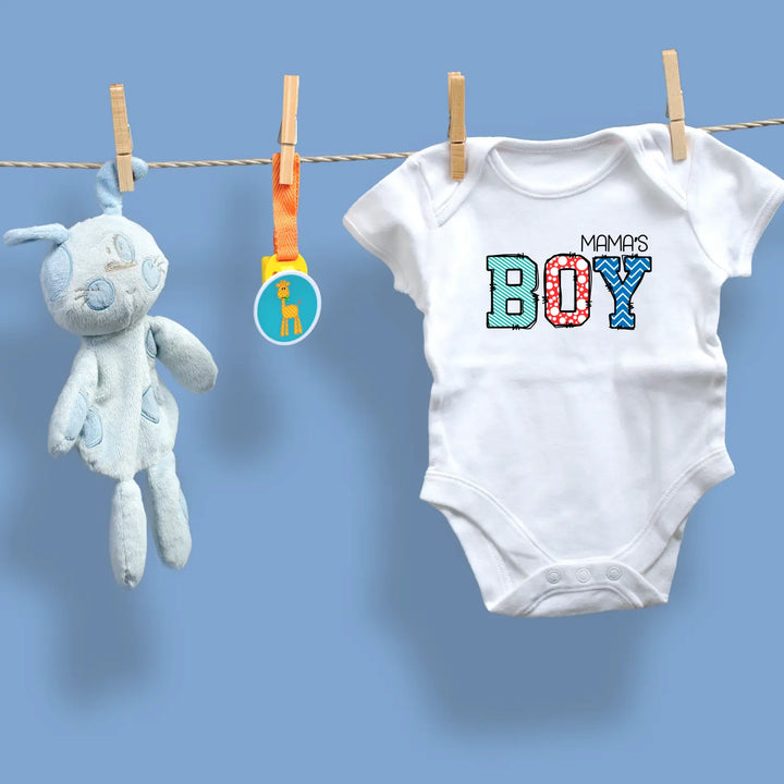 Cute Baby Bodysuit with ’This Boy’ Design Infant Clothing for Showers Birthdays Newborn Gift Unisex Wear Everyday