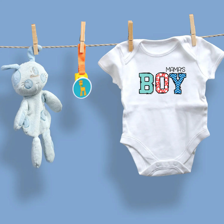 Cute Baby Bodysuit with ’This Boy’ Design Infant Clothing for Showers Birthdays Newborn Gift Unisex Wear Everyday