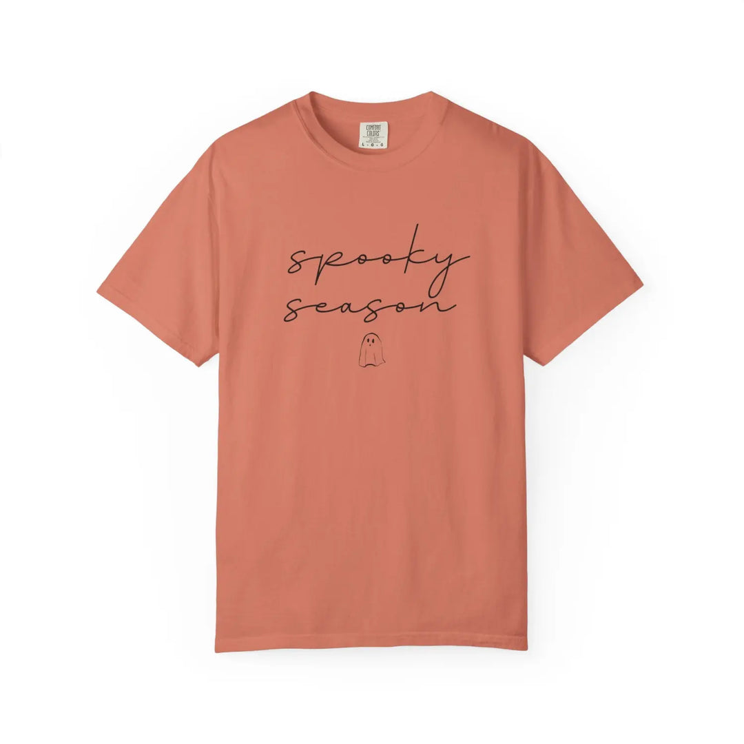 Cute Halloween Spooky Season T Shirt Unisex Tee for Fall Apparel Perfect Costume Top Party Wear Terracotta / S