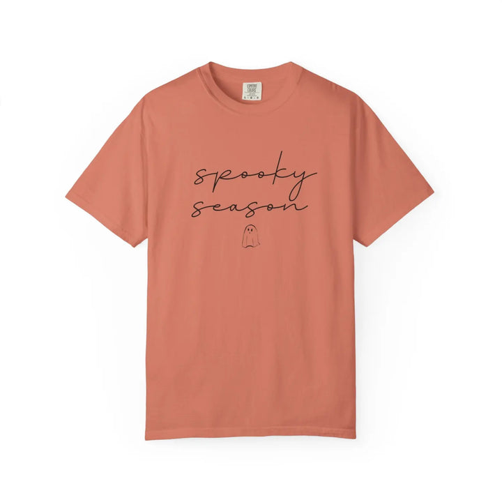 Cute Halloween Spooky Season T Shirt Unisex Tee for Fall Apparel Perfect Costume Top Party Wear Terracotta / S