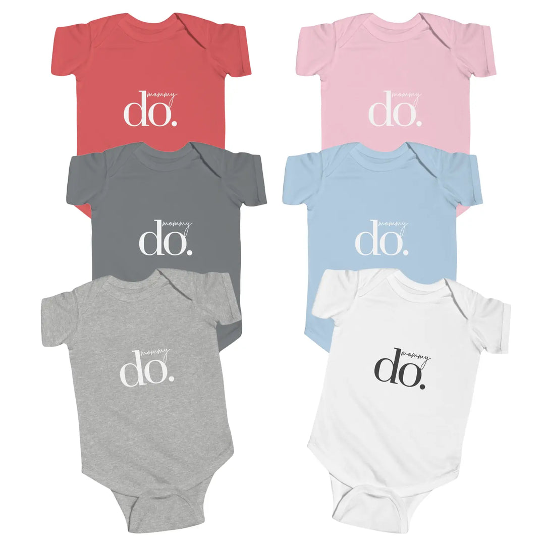 Cute Infant Bodysuit ’Mommy Do’ | Baby Shower Gift Newborn Outfit Toddler Clothing Clothes Unisex Wear - Kids clothes