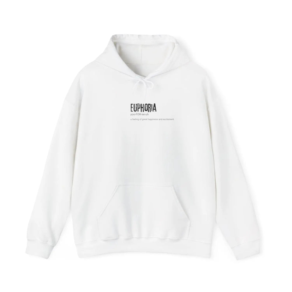Euphoria Unisex Heavy Blend™ Hoodie – Cozy Sweatshirt for Relaxation Self-Care Perfect Gift Birthdays Casual Days - S
