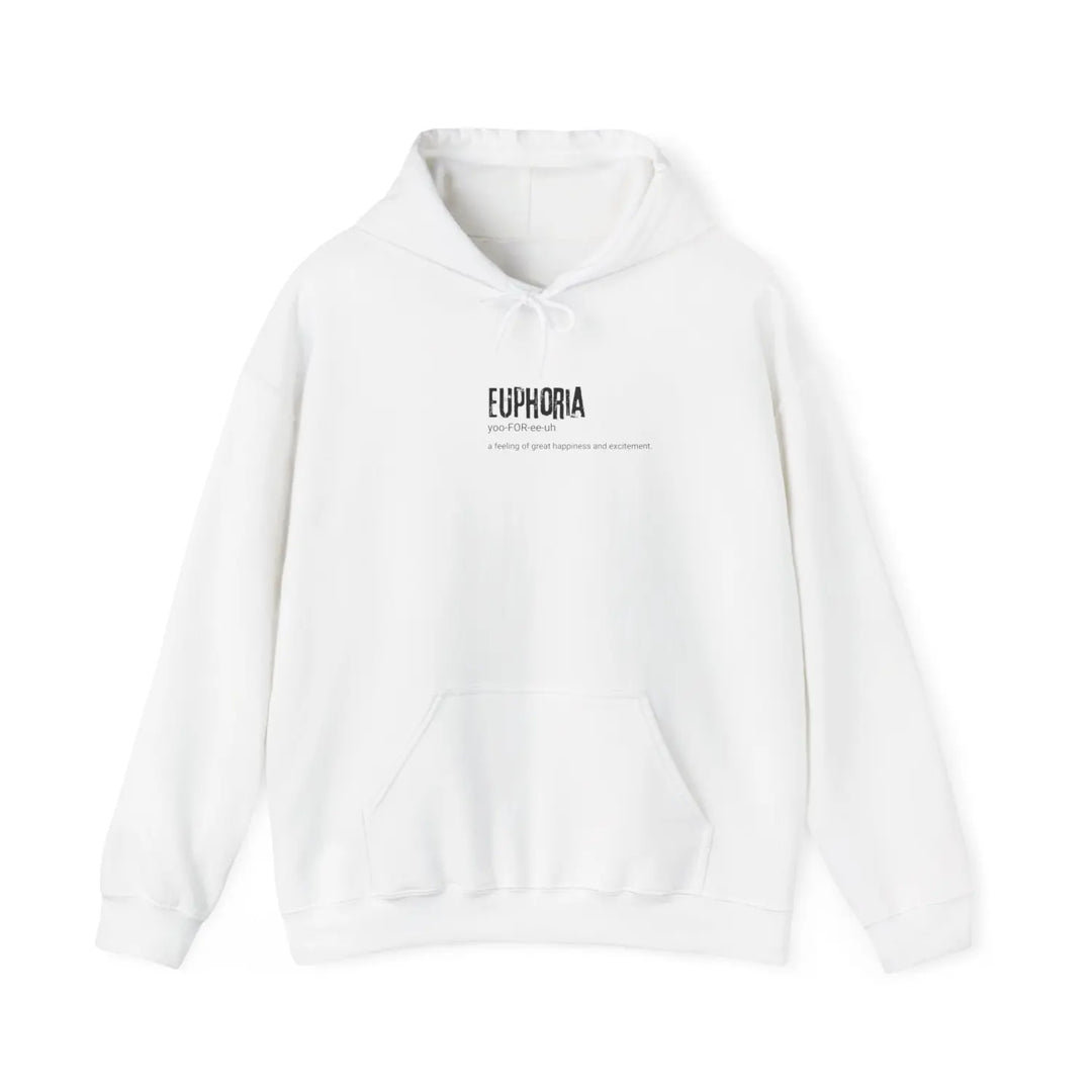 Euphoria Unisex Heavy Blend™ Hoodie – Cozy Sweatshirt for Relaxation Self-Care Perfect Gift Birthdays Casual Days - S