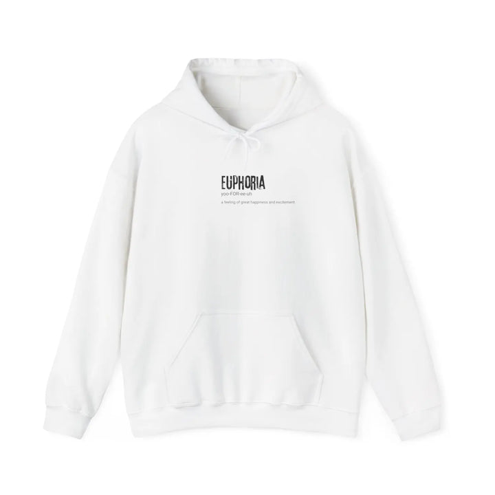 Euphoria Unisex Heavy Blend™ Hoodie – Cozy Sweatshirt for Relaxation Self-Care Perfect Gift Birthdays Casual Days - S