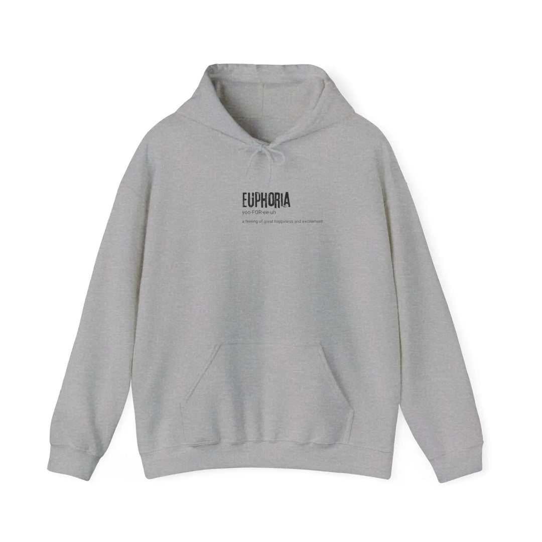Euphoria Unisex Heavy Blend™ Hoodie – Cozy Sweatshirt for Relaxation Self-Care Perfect Gift Birthdays Casual Days - S
