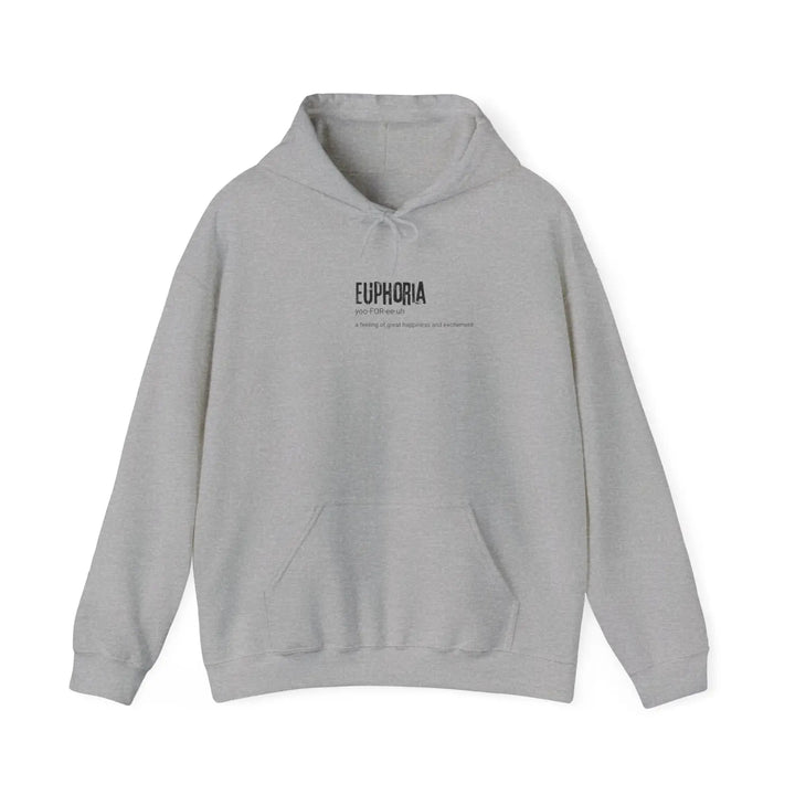 Euphoria Unisex Heavy Blend™ Hoodie – Cozy Sweatshirt for Relaxation Self-Care Perfect Gift Birthdays Casual Days - S