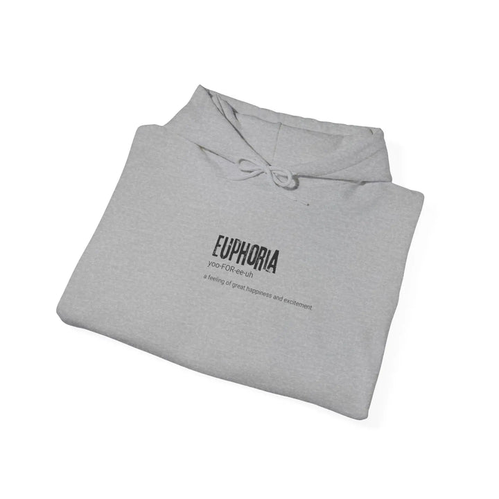 Euphoria Unisex Heavy Blend™ Hoodie – Cozy Sweatshirt for Relaxation Self-Care Perfect Gift Birthdays Casual Days