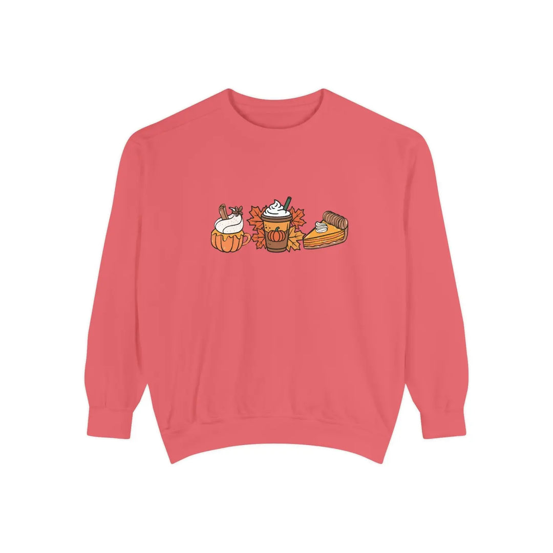 Fall Harvest Unisex Sweatshirt Cozy Pumpkin Casual Apparel Thanksgiving Gift Autumn Hoodie Watermelon / S