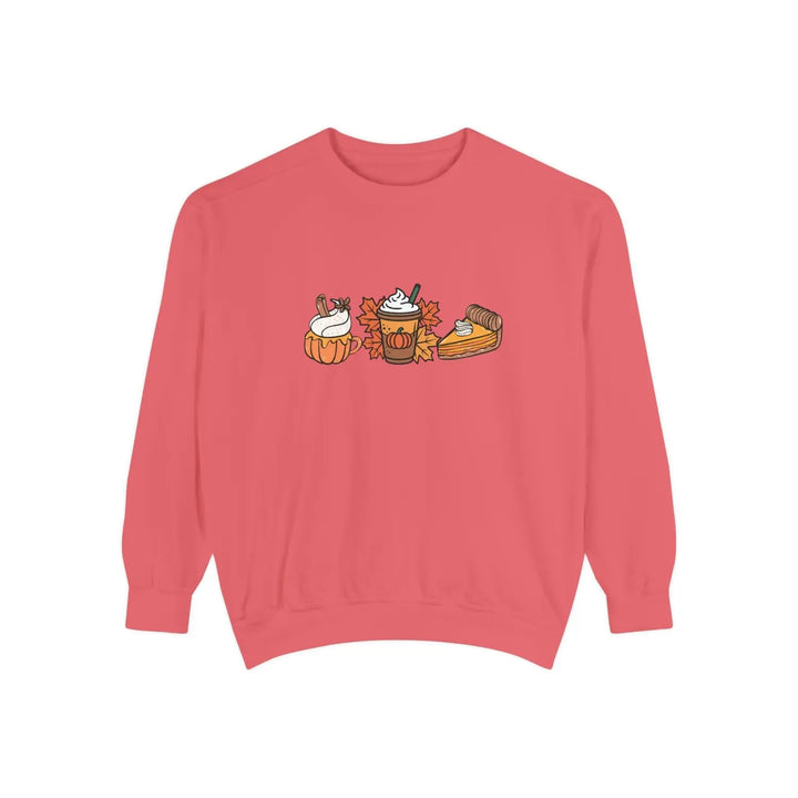 Fall Harvest Unisex Sweatshirt Cozy Pumpkin Casual Apparel Thanksgiving Gift Autumn Hoodie Watermelon / S