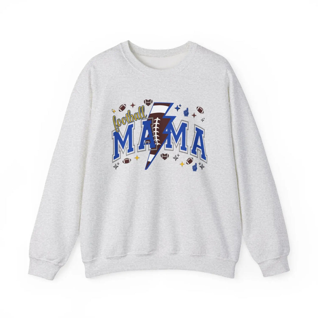 Football Mama Crewneck Sweatshirt | Gift for Sports Moms Casual Wear Season Apparel Cozy Unisex Team Spirit Clothing