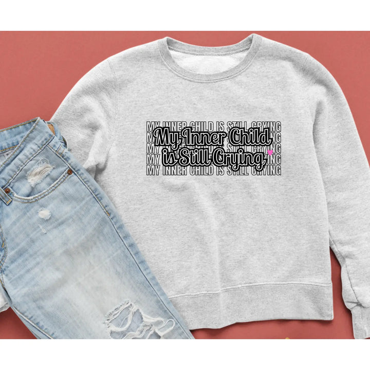 Funny Parent Sweatshirt Mental Health Awareness Crewneck Humorous Mom Dad Shirt Stress Relief Tee Unisex Joke Parenting