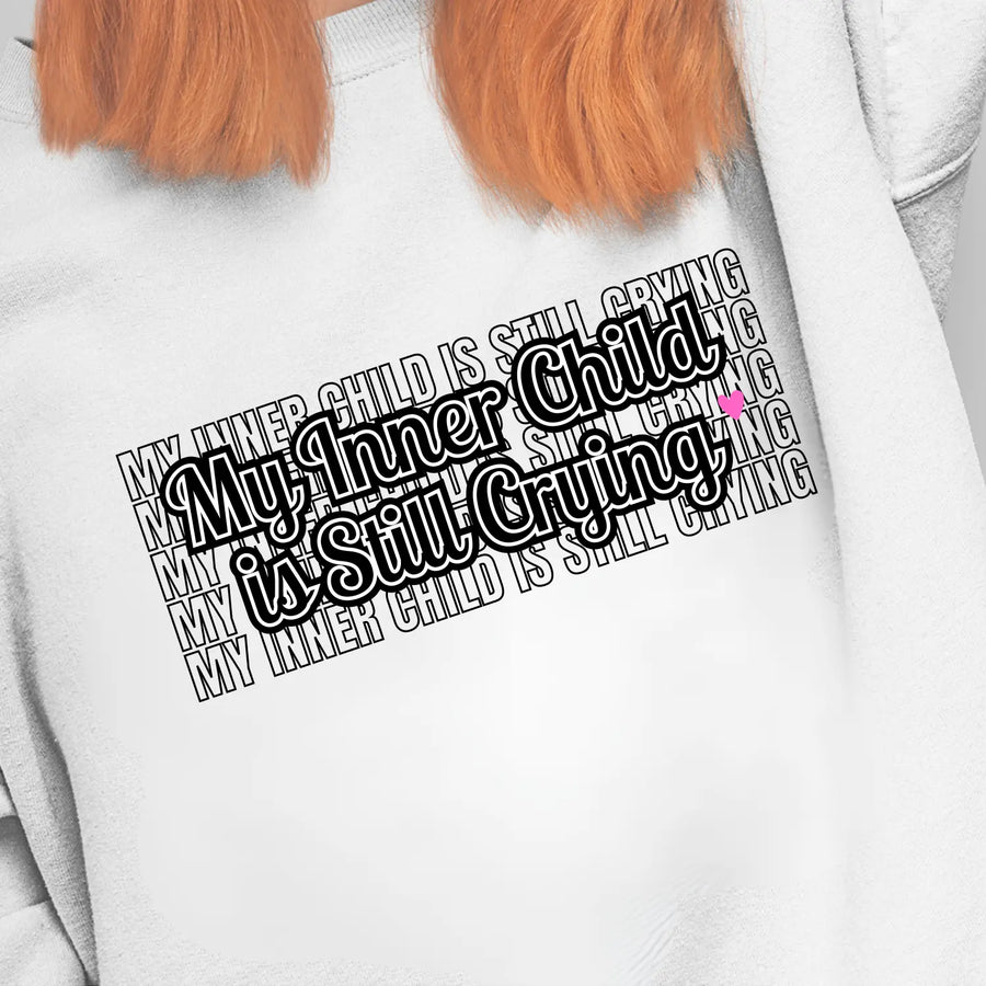 Funny Parent Sweatshirt Mental Health Awareness Crewneck Humorous Mom Dad Shirt Stress Relief Tee Unisex Joke Parenting