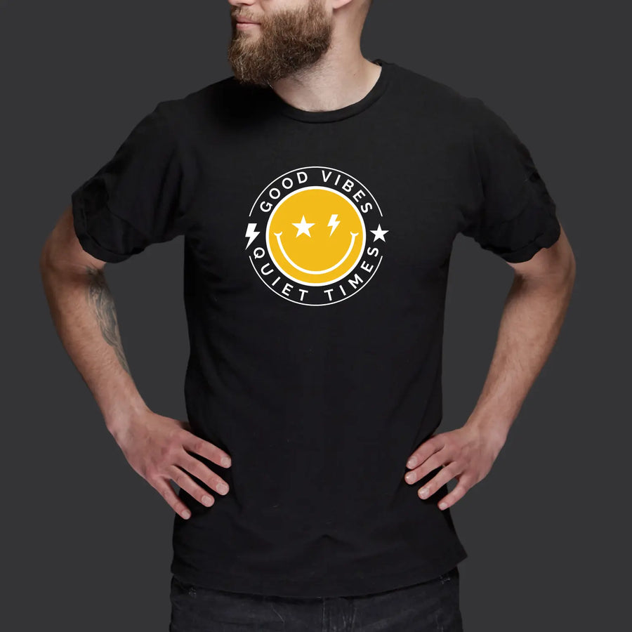 Good Vibes Unisex T-Shirt Casual Tee Gift for Friends Summer Style Fun and Relaxed Attire Positive Only