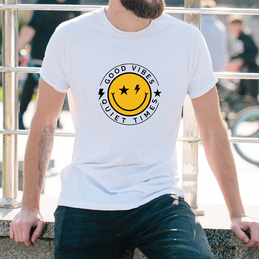 Good Vibes Unisex T-Shirt Casual Tee Gift for Friends Summer Style Fun and Relaxed Attire Positive Only